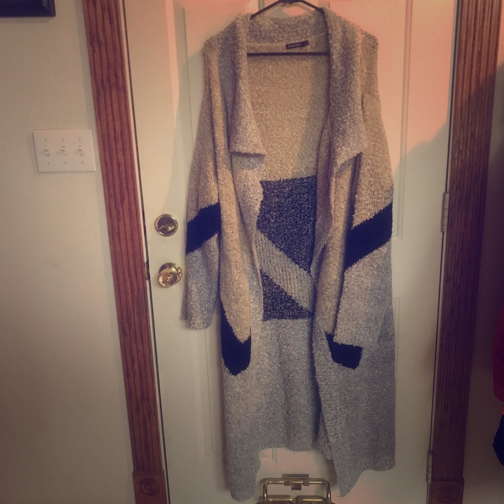 Solutions Chevron Waterfall Duster WNS XL